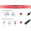 Equip Garso kabelio adapteris USB-A->1X Klinkenbuchse 4pin St/Bu