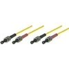 Equip Equip LWL patch cable ST->ST 5,00m vienmodis dvipusis OS2 yel poli maišelis