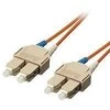 Equip Įrengti Fotooptinis Patchcord SC - SC Multimode Duplex OM1, 10m (253320)