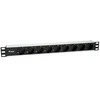 Equip Equip Steckdosenleiste 19"(1HE)9fach Schukon. 1.8m Alu