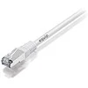 Equip Patric, S / FTP, Cat6A, PIMF, 10m, Baltas (605616)