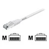 Equip Patric, S / FTP, Cat6A, PIMF, 10m, Baltas (605616)