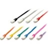 Equip Patchcord Cat6a, S/FTP, 1m, rožinė (605650)