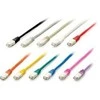 Equip Patchcord Cat6a, S/FTP, 1m, oranžinė (605670)