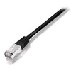 Equip Patricover Cat6A, S / FTP, 10m, Juodas (605696)