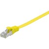 Equip Equip Patchkabel Cat6A U/FTP 2xRJ45 2.00m gelb Flach LSZH