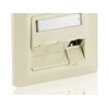 RJ45 Rahmenset Equip 3xRJ45 Unterputz perlweiß - 760304