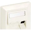 RJ45 Rahmenset Equip 3xRJ45 Unterputz reinweiß - 761304
