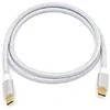 USB kabelis Equip USB-C - USB-C 1 m Balta (128356)