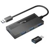 Equip Įrengti USB-Hub 4-Port 3.2 ->4x3.0 +USB-C Adp.5Gbps o.Netz.sw