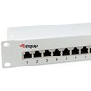 Įrengti Equip Patchpanel 12x RJ45 Cat6 10" FTP 1HE ISO/IEC hellgrau
