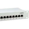 Įrengti Equip Patchpanel 12x RJ45 Cat6 10" FTP 1HE ISO/IEC hellgrau
