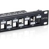 Organizer Equip Patchpanel 24x Cat6A 19'' FTP 1HE Keystone Montage sw