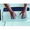 Equip Klaviatūra su atrama riešui juodas