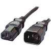 Hama Equip šaldymo prietaisų prailginimo kabelis IEC C14 - > IEC C13 St / BU 1,80 m, plastikinis maišelis (112100)