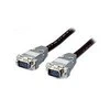 Equip Monitoriaus kabelis HD 15M/M HQ15M EKRANAS+FERITAS Juodas