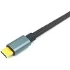 USB kabelis Equip USB-C - USB-C 1 m Juodas (128354)