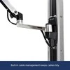 Sieninis laikiklis Ergotron, iki 9,1kg, VESA 100x100, 180 °, 360 / 45-243-026