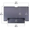 Laikiklis Ergotron RUGSĖJO DARBAS T Stand Premium juoda - 33- 406- 085