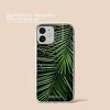 Dėklas CASE OVERPRINT BABACO PLANTS 002 IPHONE 12 MINI Žalias