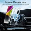 Dėklas ESR Krystec Clear, skirtas iPhone 14 Plus, Magsafe (skaidrus)