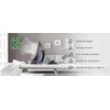 ETA | Lygintuvas | Kiara ETA127690000 | Cordless Garų lygintuvas | 2200 W | Vanduo tank capacity 220 ml | Continuous steam 40 g/min | Steam boost performance 90 g/min | Juodas