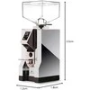 Kavamalė „Eureka Mignon Silent Range Specialty“ 16 colių kavos malūnėlis – chromuotas