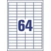 Avery Zweckform LABEL. ZF ECONOMY 48,5X16,9MM 050 100ARK E100 ELA050 ETIKETĖ - ELA050
