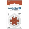 Klausos Aparato Baterija - Everactive Ultrasonic 312 PR41 1.45V 60 Pak.