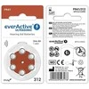 Klausos Aparato Baterija - Everactive Ultrasonic 312 PR41 1.45V 60 Pak.
