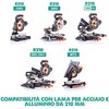 Evolution TCT pjūklo diskas skirtas pjauti aliuminį 210mm 60z - kampiniams pjūklams