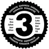 3 metų garantijos simbolis