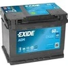Exide Akumuliatorius 62 Ah 680 A EN 12V AGM