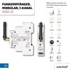 Zamel 1 kanalo radijo modulinis imtuvas - ROM-01