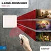 Zamel 4 kanalų radijo klaviatūros siųstuvas - RNK-04