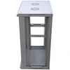 EXTRALINK 18U 600X450 ant sienos montuojama spintelė juodas