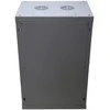 EXTRALINK 18U 600X450 ant sienos montuojama spintelė juodas