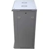 EXTRALINK 18U 600X600 ant sienos montuojama spintelė juodas
