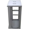 EXTRALINK 18U 600X600 ant sienos montuojama spintelė juodas
