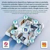 Extralink Išmanių namų TUYA valdymo panelė, LCD, Wi-Fi, su ZigBee bridge, montuojama sienoje, juoda