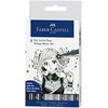 Faber-castell Pitt Artist Pen Manga rinkinys, 8 vnt.