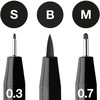 Faber-castell Pitt Artist Pen Manga rinkinys, 8 vnt.