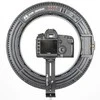 Falcon Eyes LED žiedinis šviestuvas Bi-Color DVR-384DVC