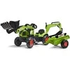 Vaikiškas traktorius su priekaba FALK CLAAS Arion Backhoe