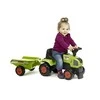 FALK traktoriukas su priekaba Baby Claas Axos 310 žalias