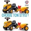 Falk Traktorius JCB Su Priekaba Oranžinis