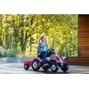 Vaikiškas pedalinis traktorius Falk Country Star 2056L, su priekaba, rožinis