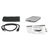 Kišeninis Fantec USB 3.0 / 2.5 "HDD sidabro SATA ALU-25U3 1496