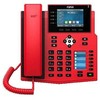 Telefonas Fanvil X5U-R telefon VoIP Juodas Raudona 16 linii Wi-Fi