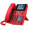 Telefonas Fanvil X5U-R telefon VoIP Juodas Raudona 16 linii Wi-Fi